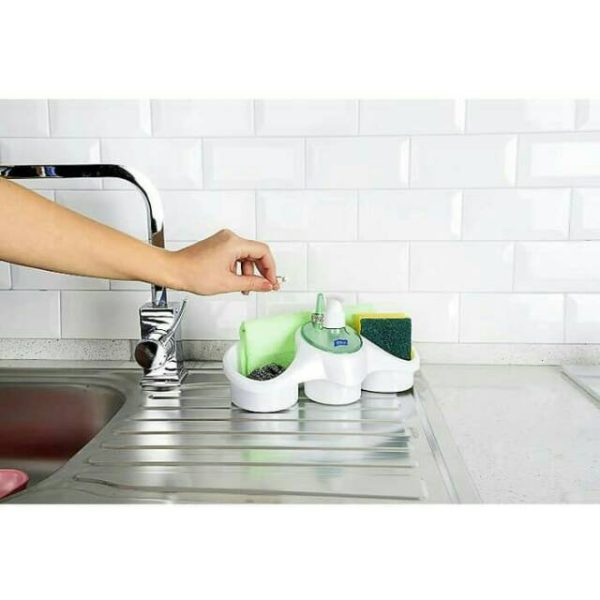 Buy 3 In 1 Soap Dispenser And Sponge on 50% Discount!